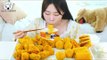 ASMR MUKBANG| BBURINKLE Party(Fried noodles, Chicken, Cheese ball, Hotdog, Sausage rice cake)
