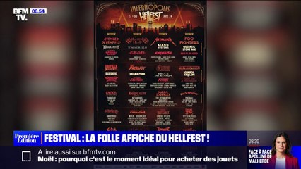 Metallica, Foo Fighters... Le Hellfest dévoile les artistes à l'affiche de la prochaine édition, en juin 2024