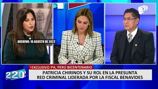 ¡EXCLUSIVO! Patricia Chirinos y su rol en la presunta red criminal liderada por la fiscal Benavides