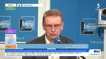 Jacques Baudoz, PDG de JouéClub