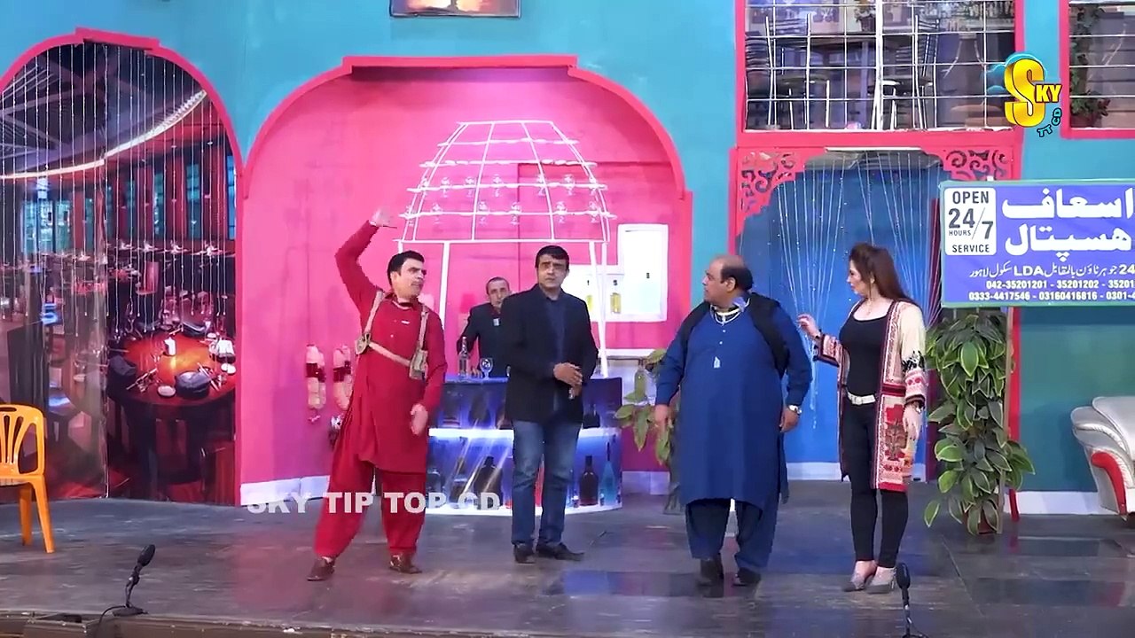 Agha Majid and Nigar Choudhary - Abid Charlie - New Stage Drama - Deewane #comedy #comedyvideo