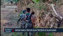 Dikejar Warga, Pencuri Solar Tercebur Ke Dalam Sumur