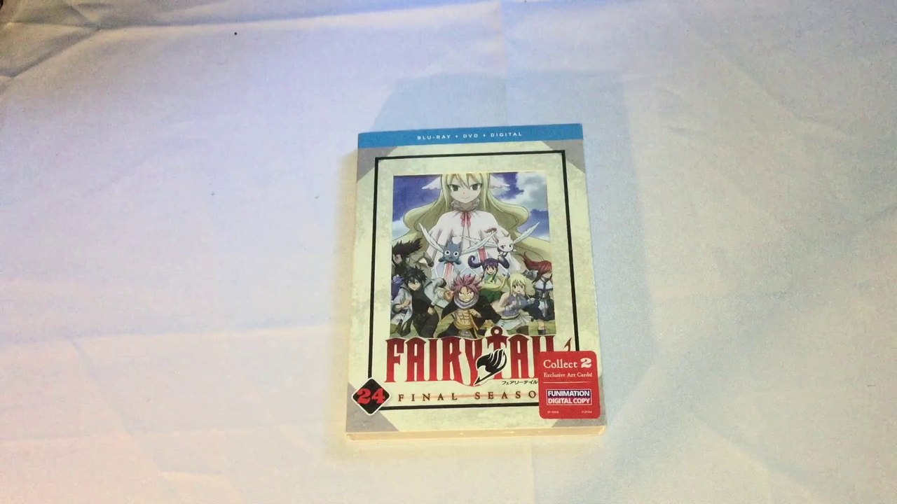 Fairy Tail Part 24 Blu-Ray/DVD/Digital HD Unboxing