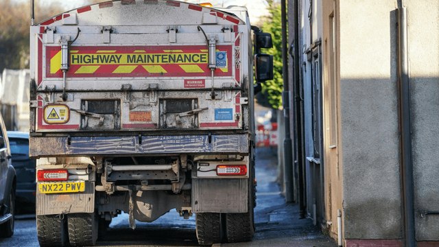 Our homes are covered in mud by messy builders driving lorries 8ins away from our doors