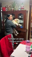 Familia peruana experimenta temblor en plena madrugada y sorprende con su reacción