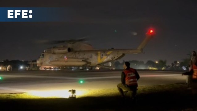 El hospital de Tel HaShomer recibe a rehenes liberados por Hamás