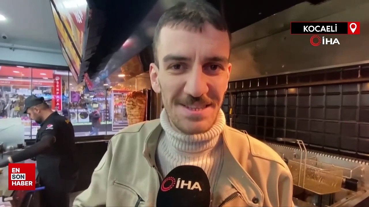Kocaeli'de müşterinin mide bulandıran oyunu deş...