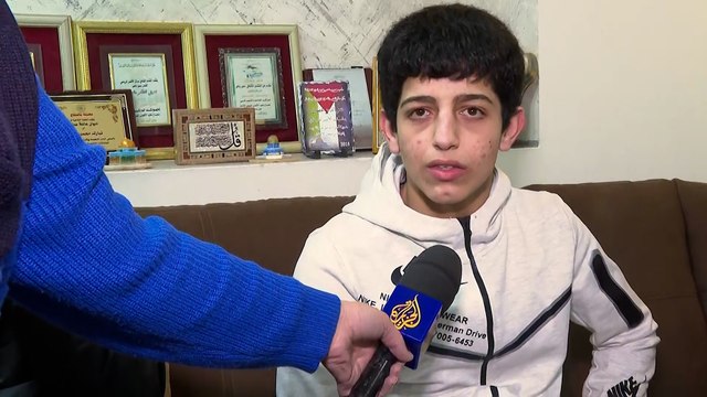 كاميرا الجزيرة تلتقي أصغر أسير محرر من سجون الاحتلال