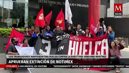 Cámara de Diputados aprueba extinción de Notimex