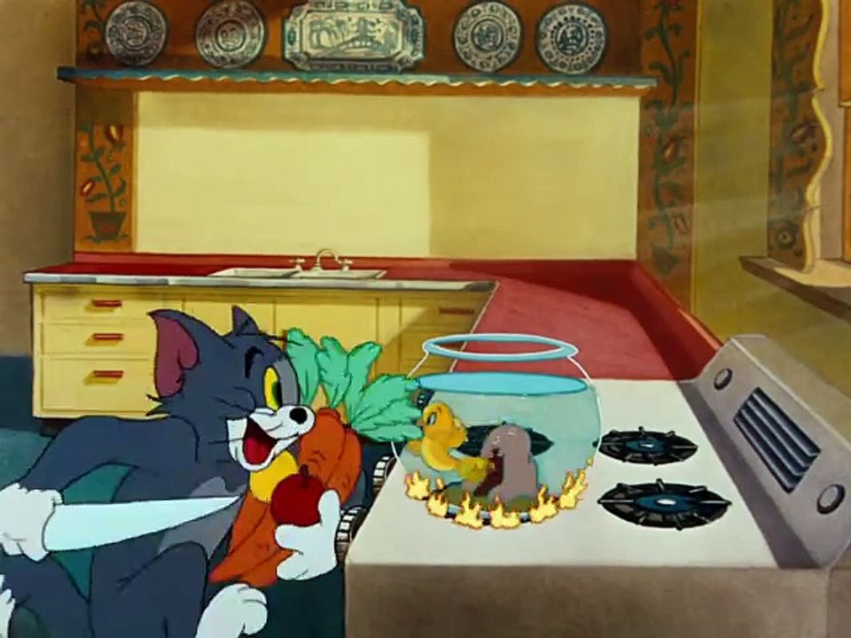Tom & Jerry (1940) - S1950E10 - Jerry And The Goldfish