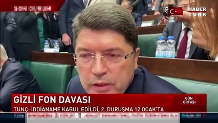 Adalet Bakanı Tunç: Fatih Terim Fonu olayında 7 sanık 18 müşteki var, 2. duruşma 12 Ocak'ta olacak