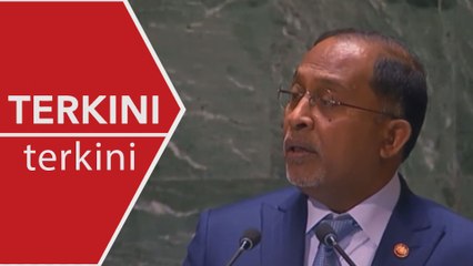 [TERKINI] Masyarakat dunia tak boleh bermain kata-kata pertahan hak Palestin