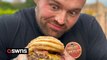 Food truck unveils the world's most calorific burger - with buns made of eight Krispy Kreme donuts