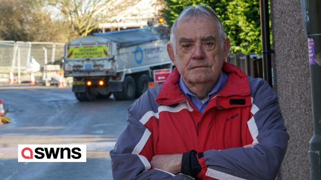Our homes are covered in mud by builders driving lorries past our front doors