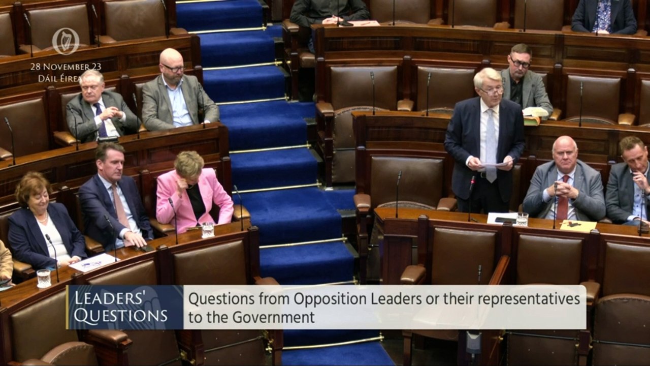 TD shouted down for raising public concerns about immigration in the Irish Parliament after Dublin riots