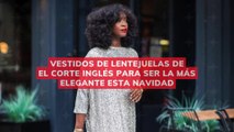 vestidos de lentejuelas de El Corte Inglés para ser la más elegante