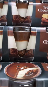 Nuevo postre de tres chocolates de Mercadona