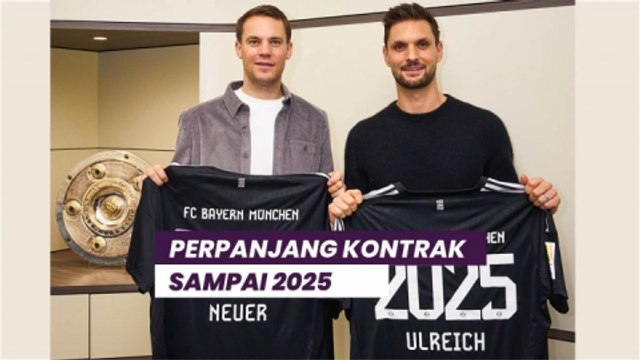 Bayern Munich Perpanjang Kontrak Dua Kiper Manuel Neuer dan Sven Ulreich