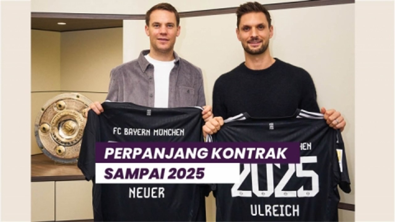 Bayern Munich Perpanjang Kontrak Dua Kiper Manu...