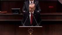 Cumhurbaşkanı Erdoğan, TBMM'de partisinin grup toplantısında açıklamalarda bulundu