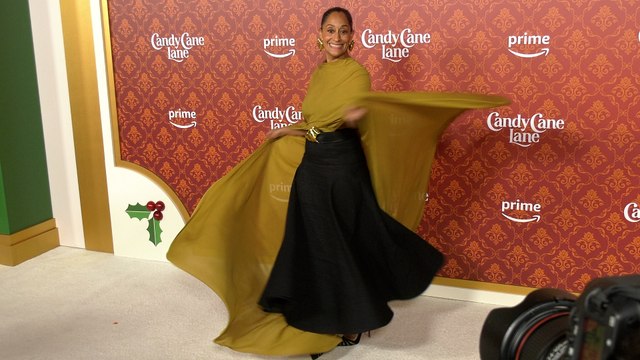 Tracee Ellis Ross Candy Cane Lane World Premiere Red Carpet Arrivals