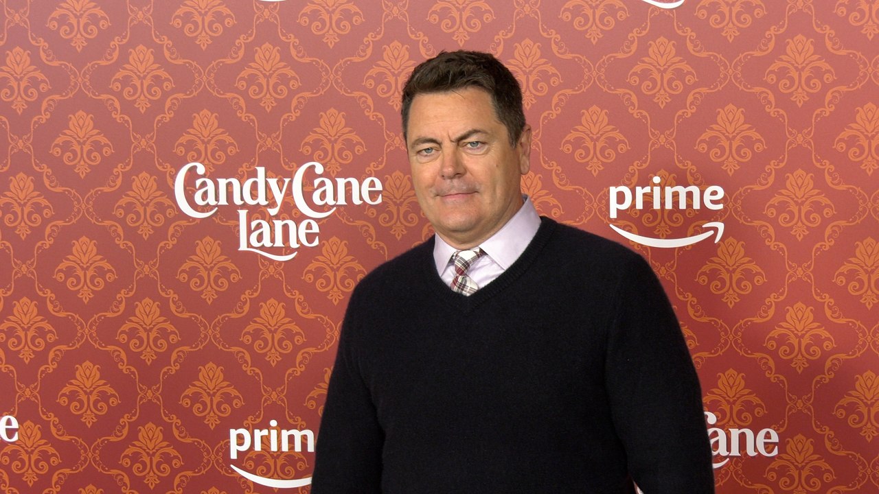 Nick Offerman "Candy Cane Lane" World Premiere Red Carpet Arrivals