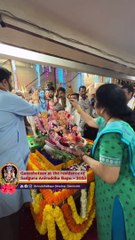 Bidding adieu to Ganpati Bappa _ Ganeshotsav at Sadguru Aniruddha Bapu's home