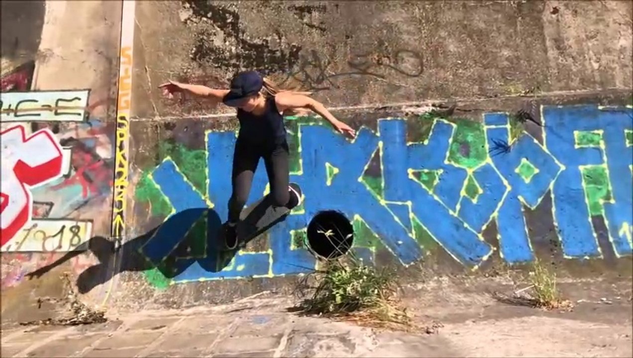 Skateboard, Anne in Wien