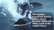 Watch explosive volcano erupt 200m into sky on Japanese island
