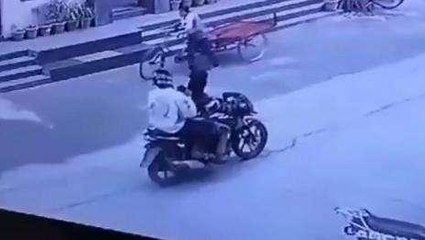 कोटा: शिक्षा नगरी में बेखौफ बदमाशों ने मचा रखा है आतंक!, देखें ये CCTV