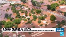 Death toll from Kenya floods surges as thousands left homeless