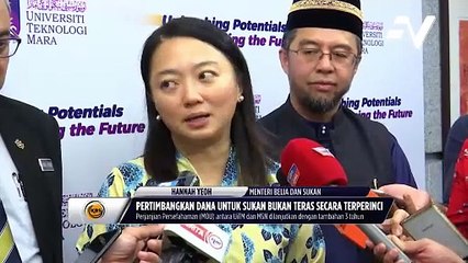 YB Hannah Yeoh beri jaminan pelaksanaan geran padanan sukan adalah telus