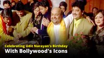 Udit Narayan's Birthday Bash With The Legends Of Bollywood