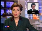 TF1 - 25 Septembre 1994 - Pubs, teaser, JT Nuit (Anne De Coudenhove), météo (Catherine Laborde)