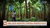 Embajador argentino sobre pagos a bananeros