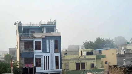 कोहरा छाया, वाहन चालक परेशान