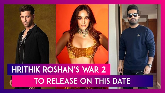 War 2 Release Date: Hritik Roshan, Jr NTR & Kiara Advani Starrer To Arrive In Theatres In 2025!