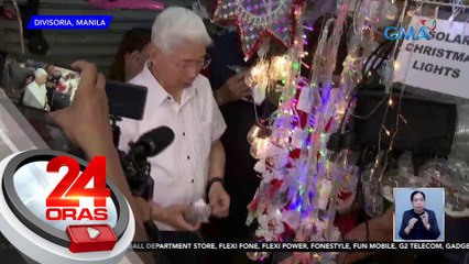 Christmas lights na walang mga markang pasado ito sa quality standards, kinumpiska ng DTI | 24 Oras
