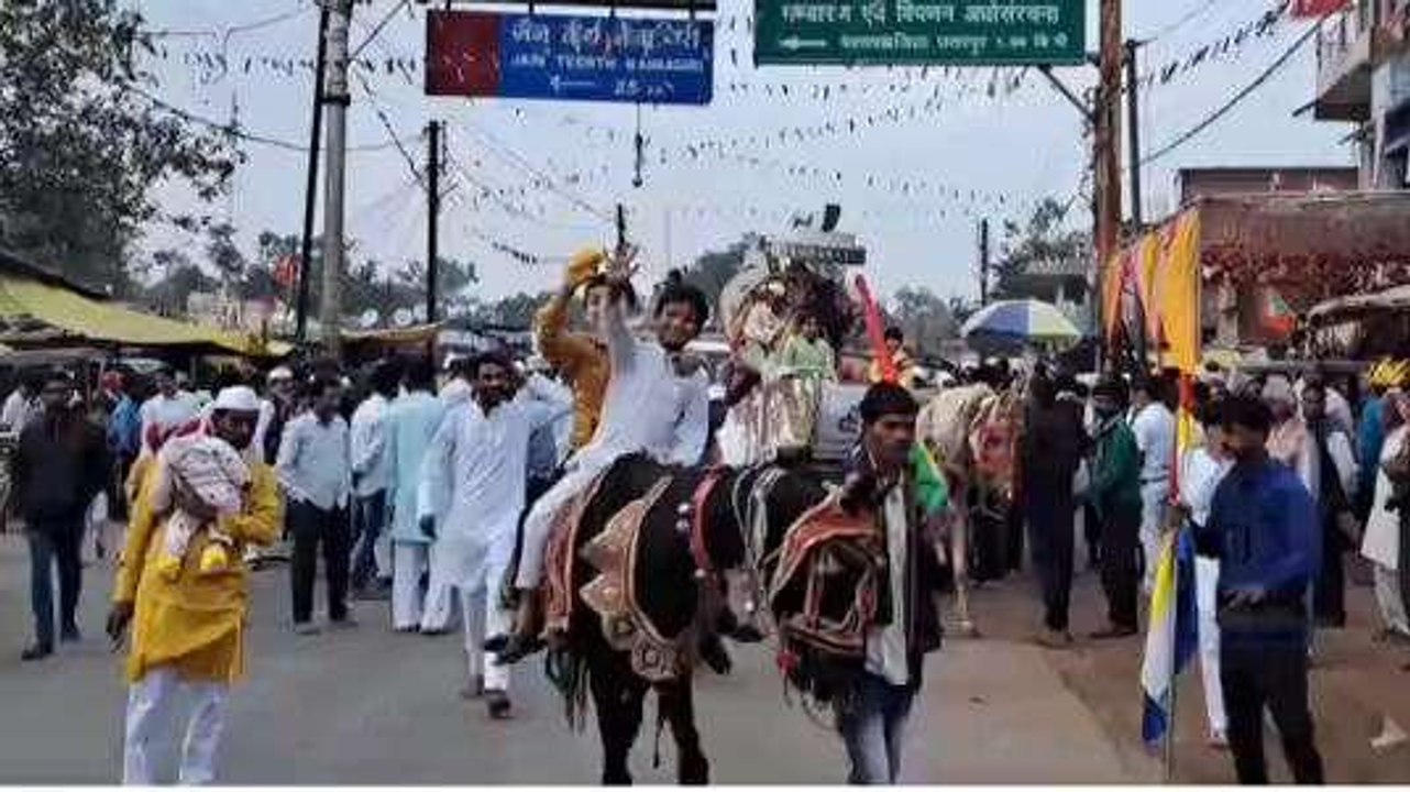 छतरपुर: सिद्ध चक्र विधान का हुआ समापन, निकाली गई भव्य शोभायात्रा