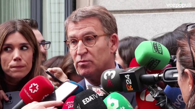 Feijóo descarta apoyar una moción de censura con Junts al presidente del Gobierno