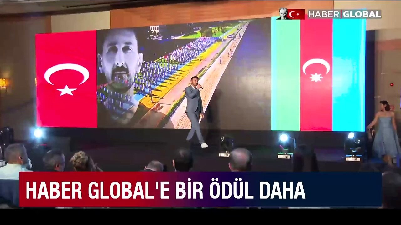 6. Türkiye-Azerbaycan Kardeşlik Ödülleri'nde "Yılın En İyi Televizyon Kanalı" ödülü Haber Global'in