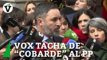 Abascal tacha de 