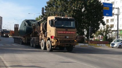 Fırat Kalkanı bölgesine askeri sevkiyat