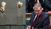 PMQs: Starmer accuses Sunak of ‘losing his marbles’ in Greek artifact jibe