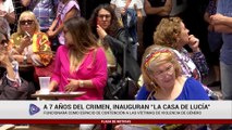 A 7 AÑOS DEL CRIMEN, INAUGURAN LA CASA DE LUCÍA