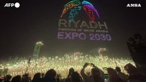 Expo 2030, a Riad i cittadini festeggiano per le strade