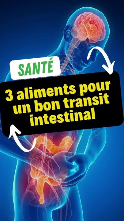 3 aliments pour un bon transit intestinal - Vidéo Dailymotion