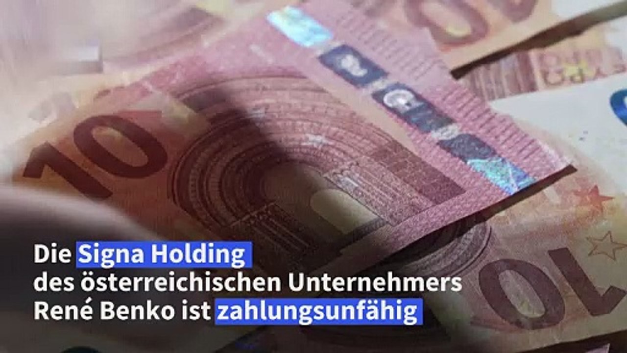 Mutterkonzern von Galeria: Signa Holding will Insolvenz anmelden