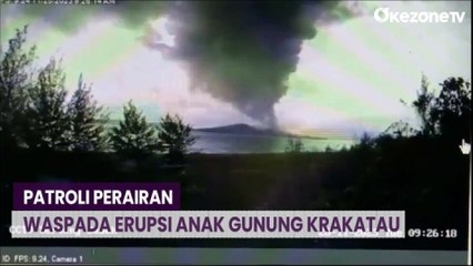 Télécharger la video: Erupsi Anak Gunung Krakatau, Satpolair Polres Lampung Selatan Gelar Patroli Perairan