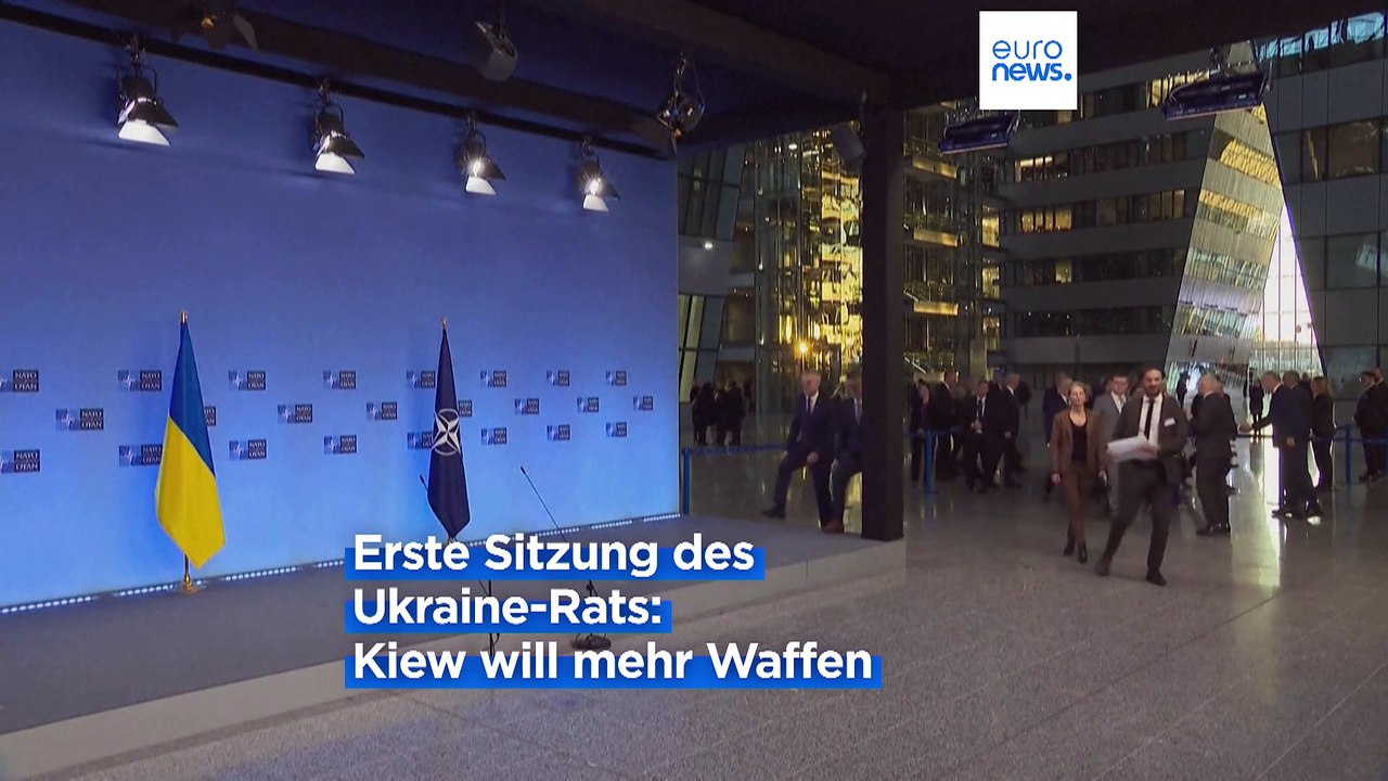 Erster NATO-Ukraine-Rat in Brüssel: Kiew will mehr Waffen